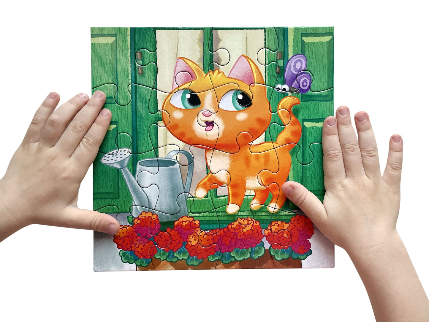 Пазл First Puzzle "Котик" (16 эл) Baby Toys
