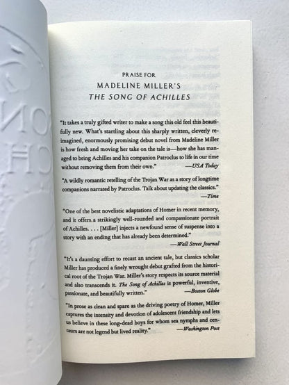 The Song Of Achilles (Песнь Ахилла)