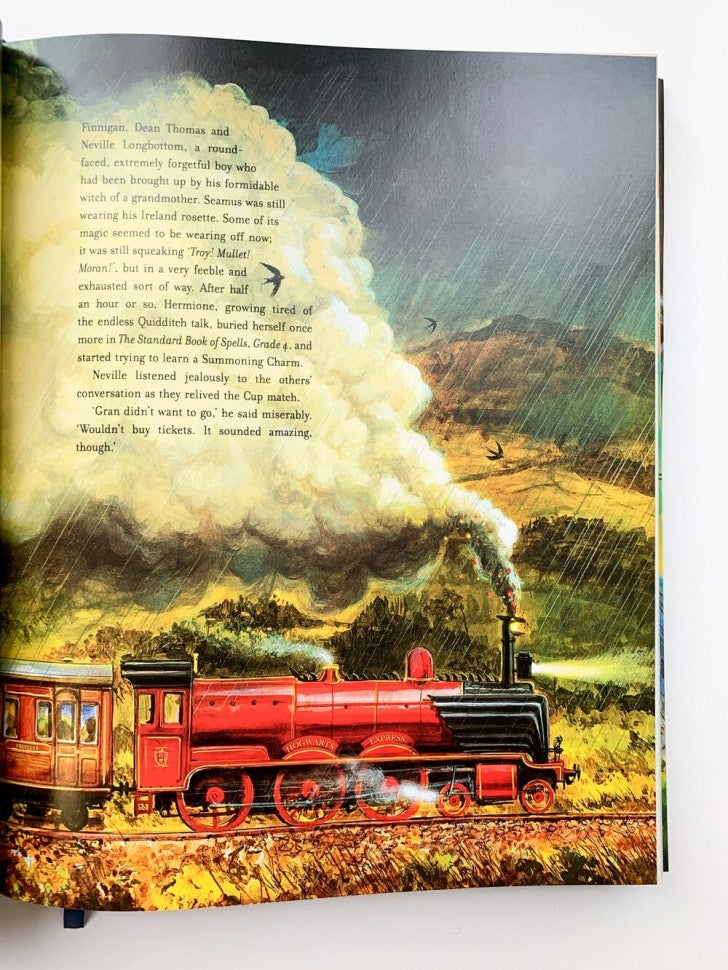 Harry Potter and the Goblet of Fire Illustrated Edition (J.K. Rowling) Гарри Поттер и Кубок Огня Илл.издание/ Книги на английском языке