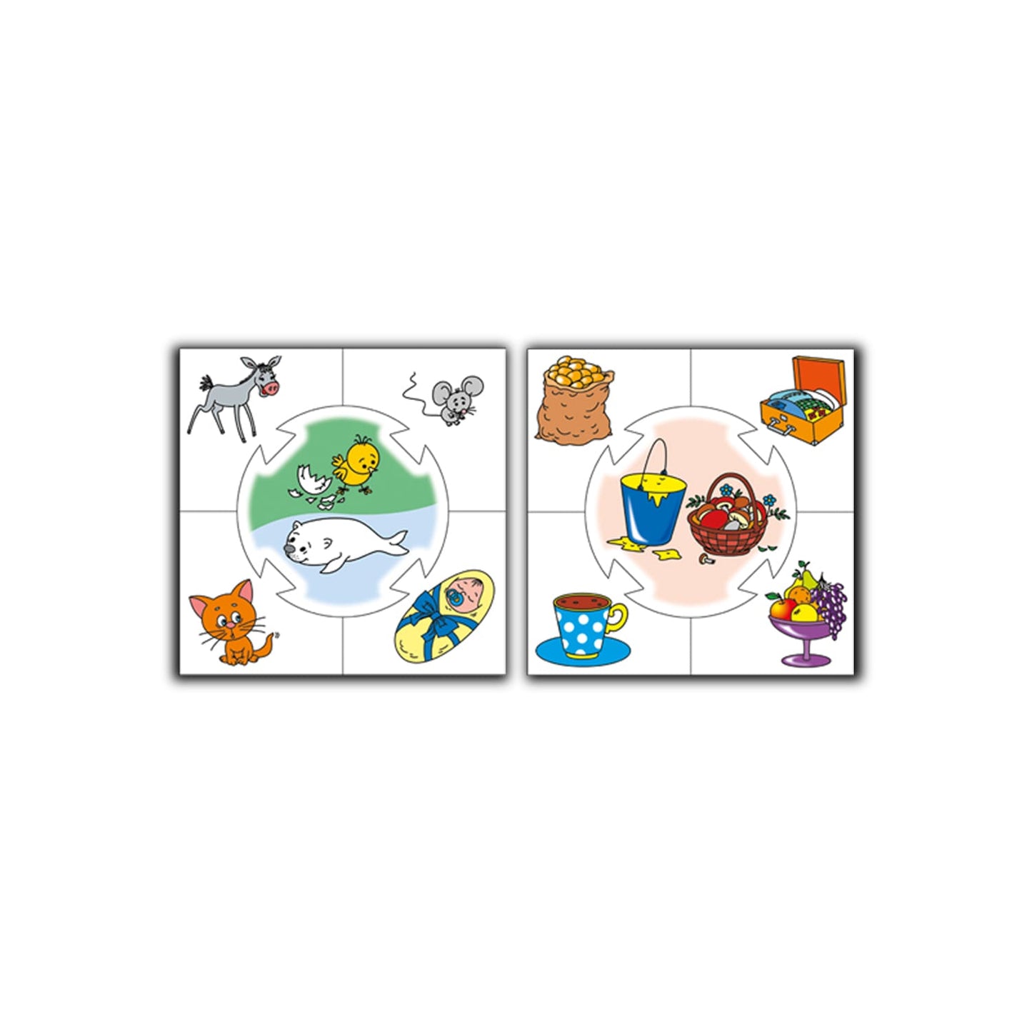 ИГРА ОБУЧАЮЩАЯ УЧИСЬ ИГРАЯ "ПРИЗНАКИ" (М/Г) 00239 в кор.14шт