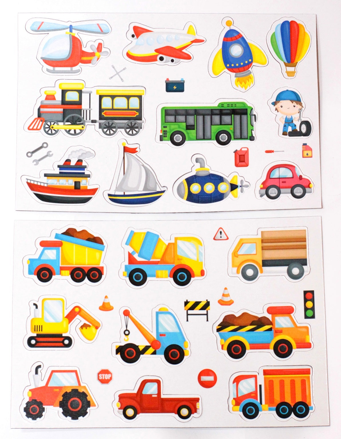 Магниты "Транспорт". Серия Магнитные истории (европодвес)