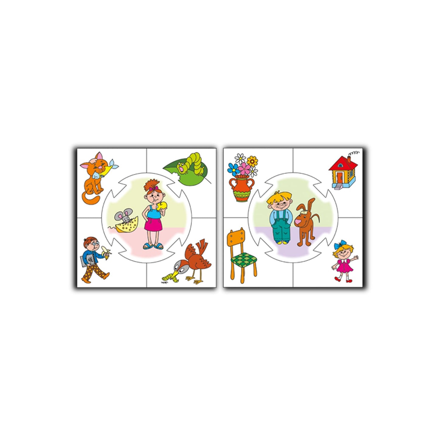 Игра обучающая Учись играя "Кто что делает" арт.00240