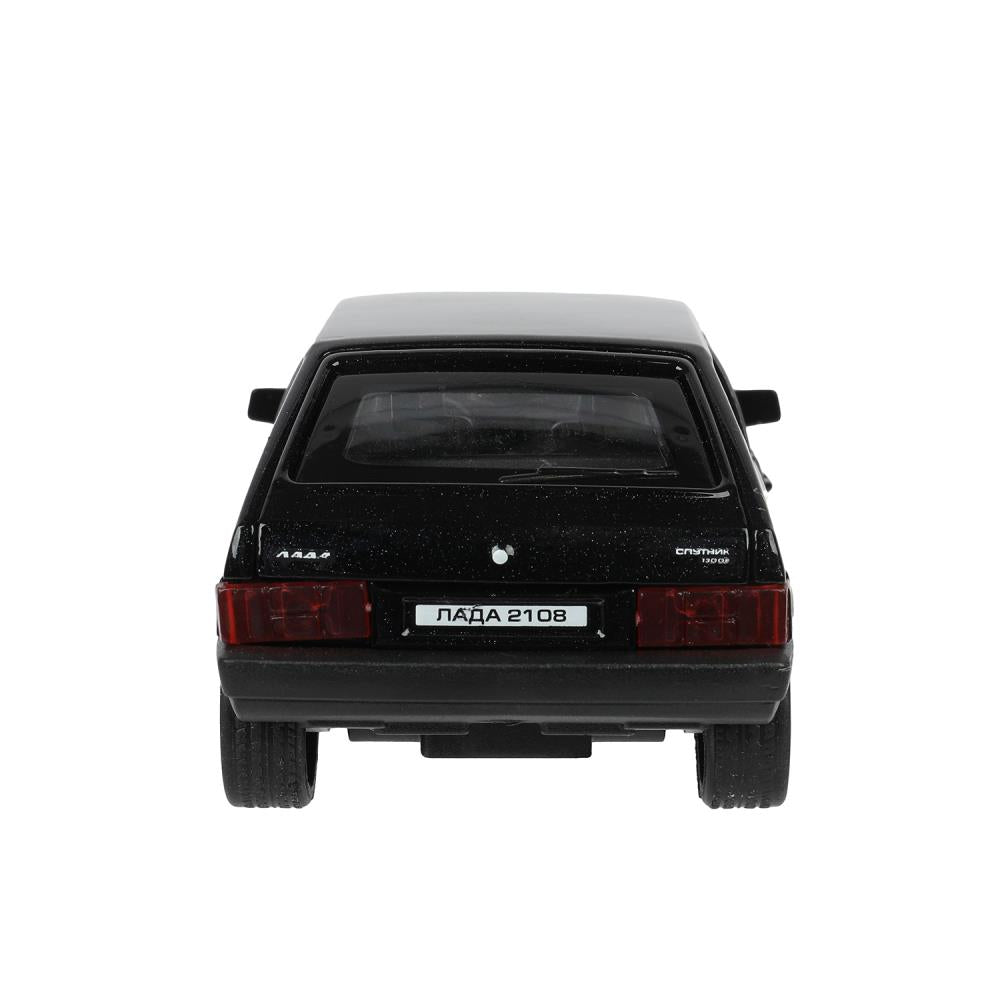 Машина металл свет-звук LADA лада 2108 "СПУТНИК",12см,откр дв,баг,инер,в кор Технопарк в кор.2*36шт