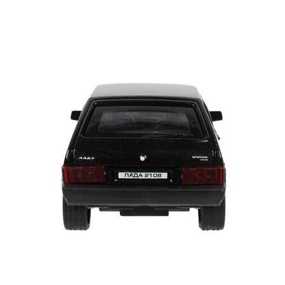 Машина металл свет-звук LADA лада 2108 "СПУТНИК",12см,откр дв,баг,инер,в кор Технопарк в кор.2*36шт