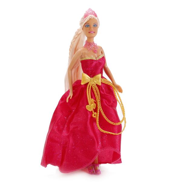 КУКЛА С АКСЕСС., ЦВЕТ В АССОРТ. В ПЛАСТ. КОР. 29СМ в кор.2*18шт