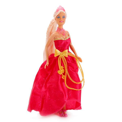 КУКЛА С АКСЕСС., ЦВЕТ В АССОРТ. В ПЛАСТ. КОР. 29СМ в кор.2*18шт