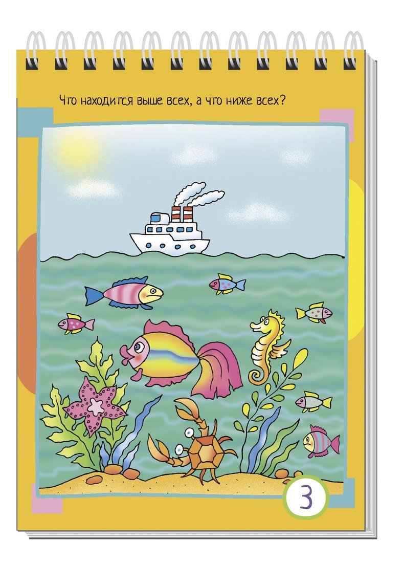 Умный блокнот. 80 задачек на внимание для самых маленьких 3+