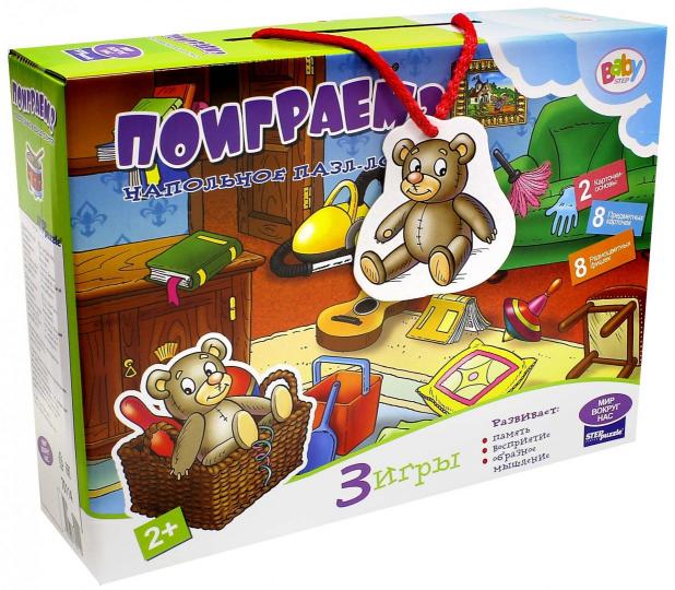 Étape. Напольный пазл-лото арт.70114 "Поиграем?"