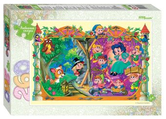 74065 Мозаика "puzzle" 260 "Белоснежка" (Любимые сказки)