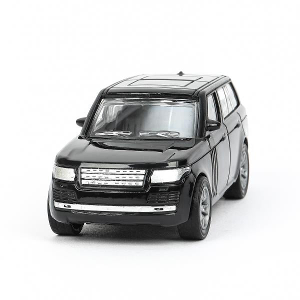 Машина пластик LAND ROVER RANGE ROVER VOGUE 12 см, инерц, черный, кор. Технопарк в кор.2*120шт