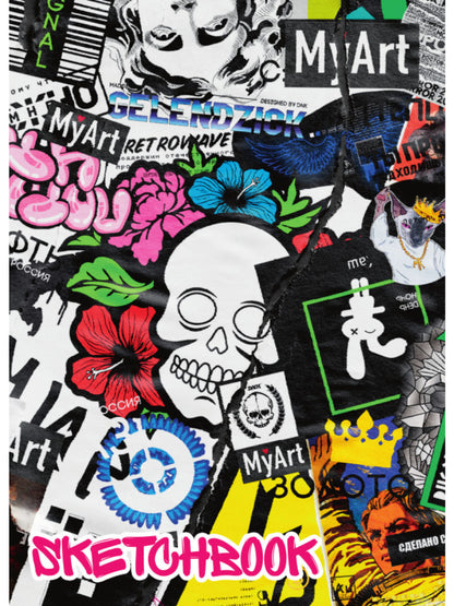 Mon Art. СКЕТЧБУК "ДНК" ЛЕГЕНДЫ