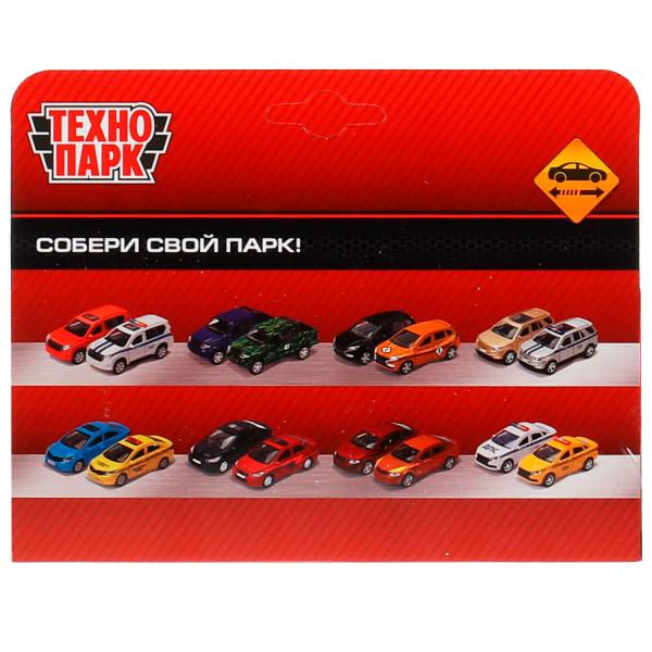 Машина металл СПОРТКАР, 11 см, инерция, кор. Технопарк в кор.2*120шт