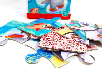 Puzzle premier puzzle "Пингвиненок" (9 эл), jouets pour bébé