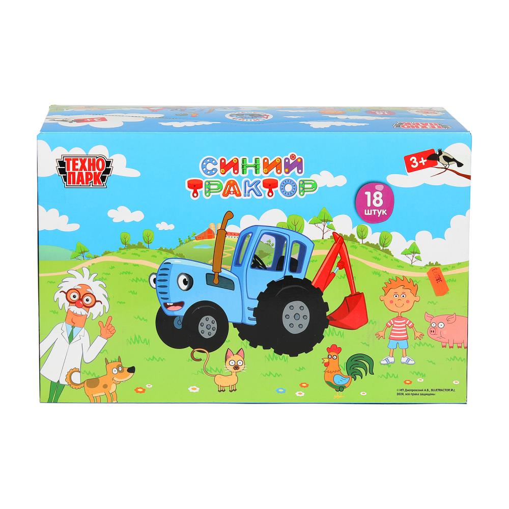 Machine en métal de la SCS ТРАКТОР pour un tracteur de 7,5 cm, avec un affichage. Technopark уп-18шт в кор.2*3уп