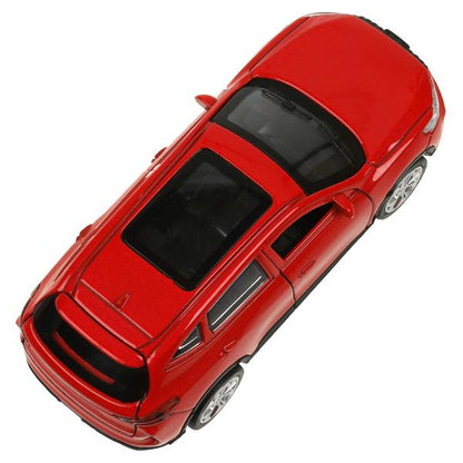 Машина металл HAVAL "haval f7", длина 12 см, дв, багаж, инер, красн, в кор. Технопарк в кор.2*36шт