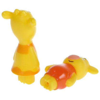 Игрушка для ванны Оранжевая корова Бо и Зо КАПИТОШКА в кор.100шт