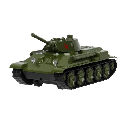 Machine en métal УРАЛВАГОНЗАВОД Т-90 ТАНК т-34 12 см,зеленый,звезда, кор. Parc technologique dans le cor.2*32шт