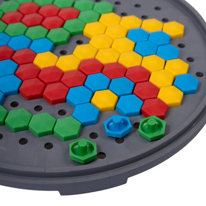 МОЗАИКА ШЕСТИГРАННАЯ 85 ЭЛ (КРУГЛАЯ ПЛАСТ.КОРОБКА) в кор.18шт