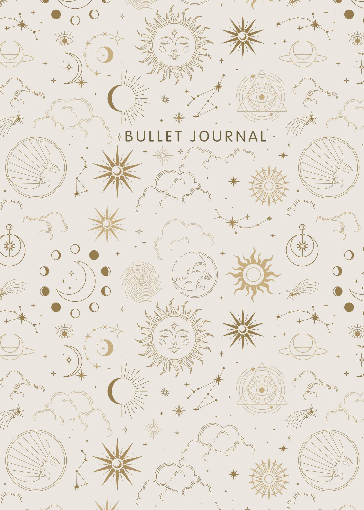 Блокнот в точку: Bullet Journal (эзотерический светлый, 120 c., пружина)