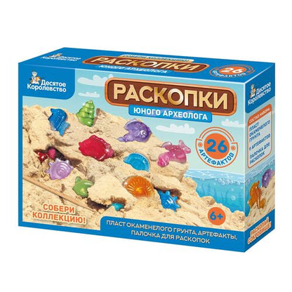 Раскопки "26 ARTEFACTOVS" (6 рыбок, 20 мелких ракушек)