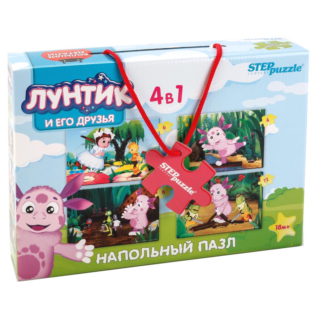 Étape. Напольный пазл-mosaiка art.70153 средний "Лунтик" (Мельница)