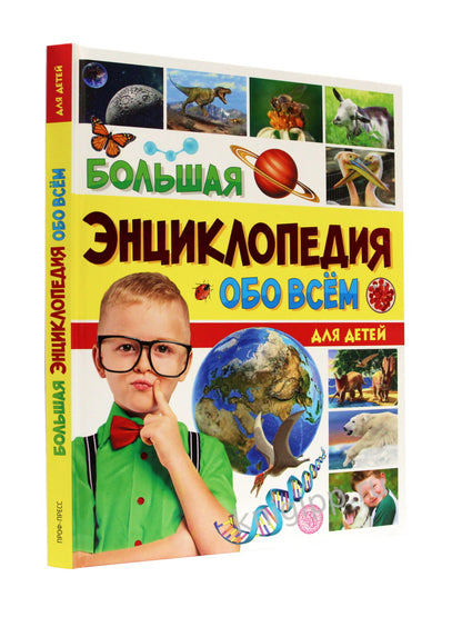 БОЛЬШАЯ ЭНЦИКЛОПЕДИЯ ОБО ВСЁМ ДЛЯ ДЕТЕЙ 176стр