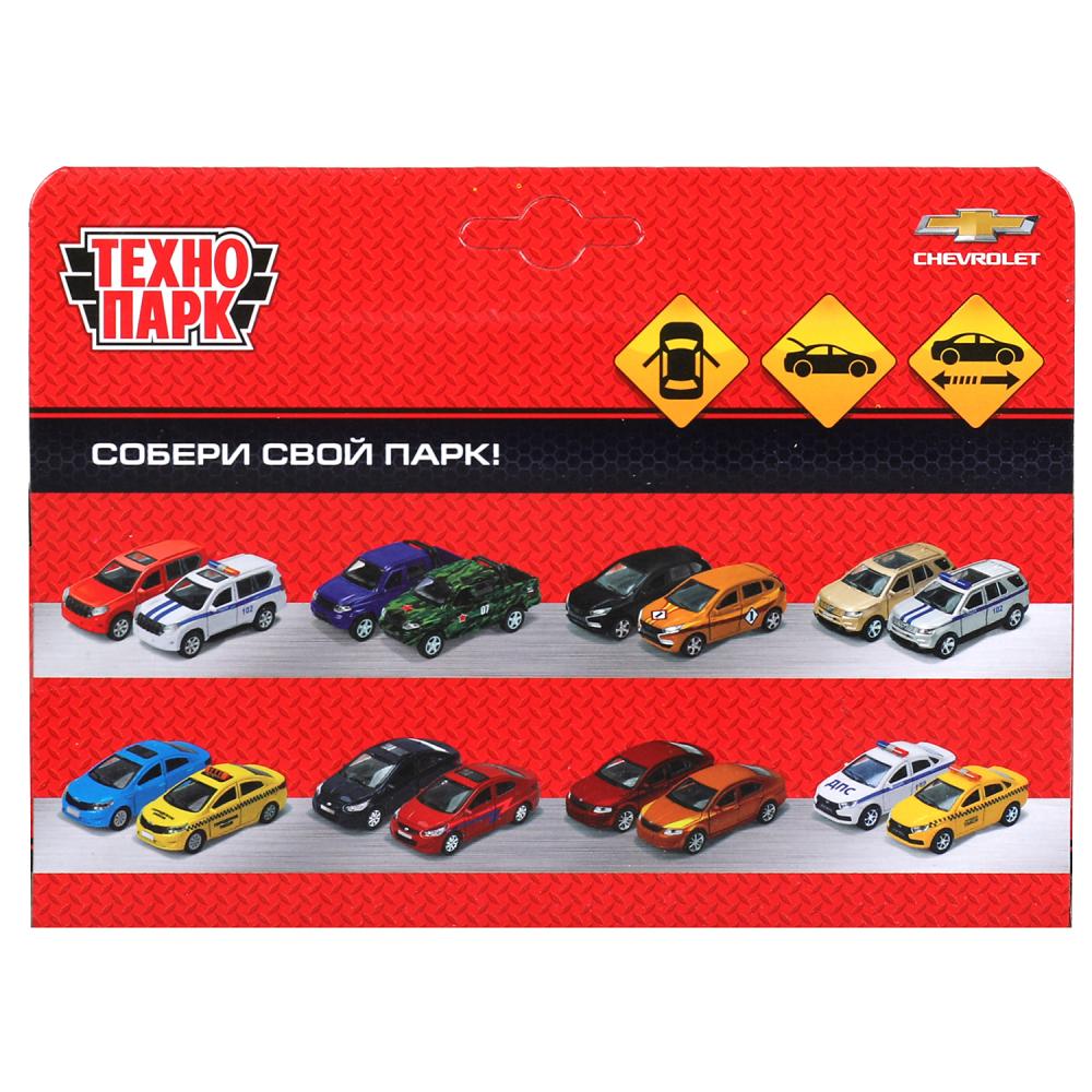 TAHOE-12FIL-WH303053 Machine en métal CHEVROLET TAHOE МАТОВЫЙ 12 см, double, bagage, iner, blanc, cor. C'est