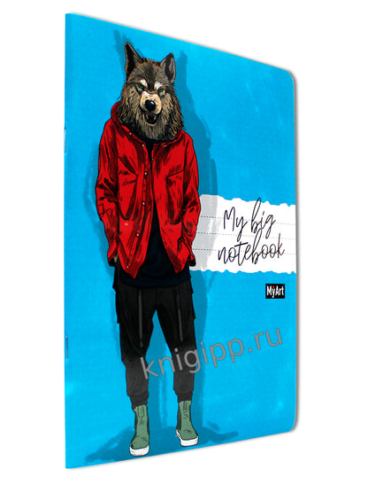 Mon Art. БЛОКНОТ в линию Mon gros carnet. Volk