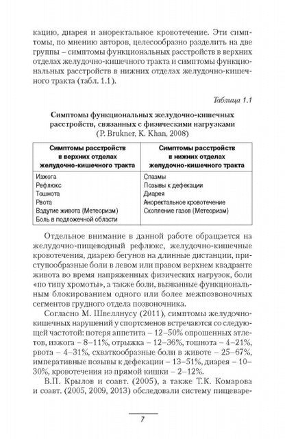 Патология системы пищеварения и имитирующие ее состояния у спортсменов