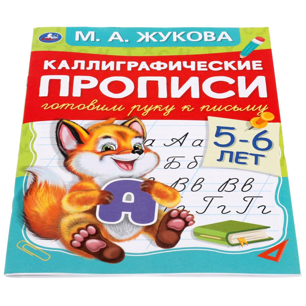 Je dois rentrer chez moi entre 5 et 6 lettres. М.А.Жукова. Description calligraphique. 165х240мм 48стр. Умка в кор50шт