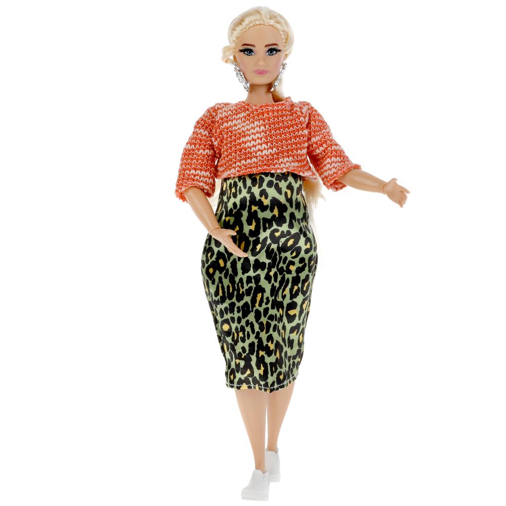 Кукла 29 см София plus size, беременная двойней, расческа, в кор. КАРАПУЗ в кор.24шт