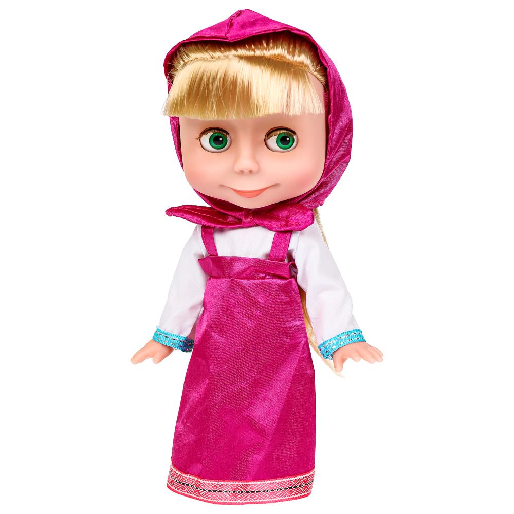 Kukle Masha et Medved Masha 25 cm, juste, plat dans le jardin, cor.