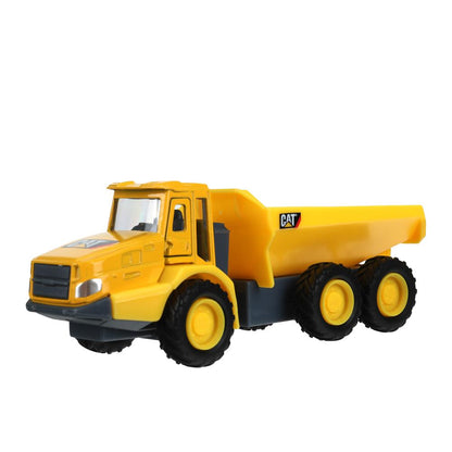 Машина металл caterpillar КАРЬЕРНЫЙ САМОСВАЛ, 15 см, дверь, инерция Технопарк в кор.2*24шт