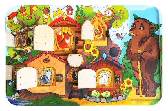 Замочки "Теремок" арт.7819 49х32 (BusyBoard)/18
