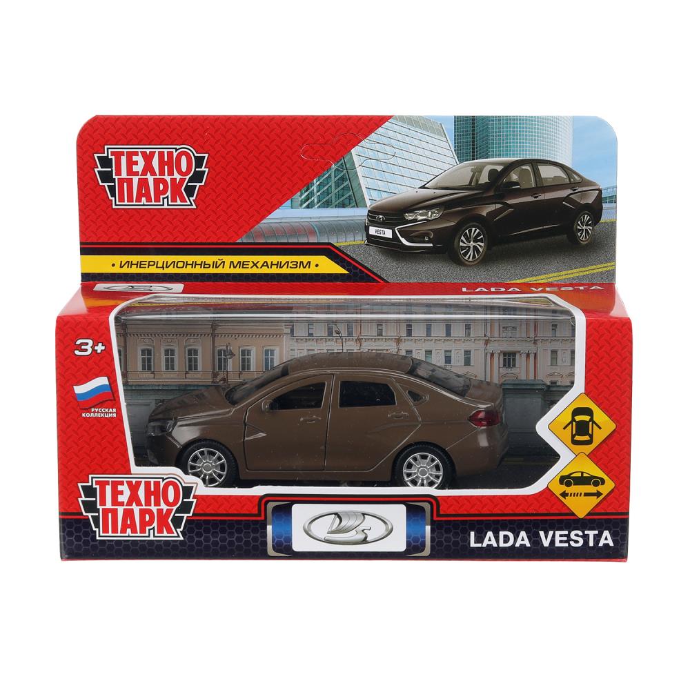 Machine en métal LADA vesta 11,5 cm, double, couleur, cor. Parc technologique dans le cor.2*36шт