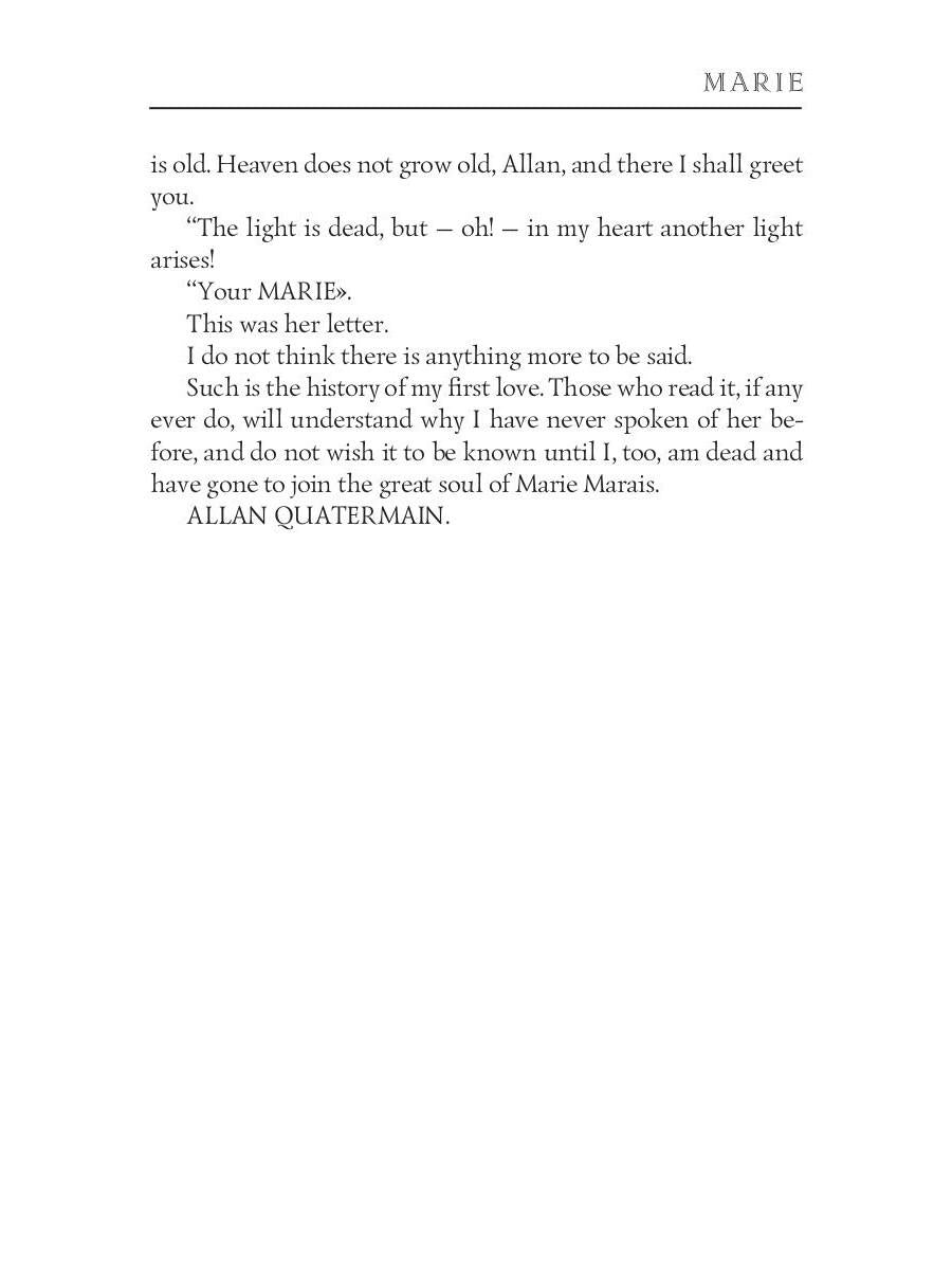 Marie = Мари: на англ.яз. Haggard H.R.