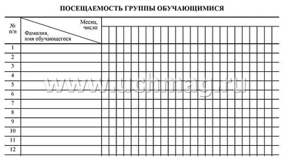 Журнал группы продлённого дня