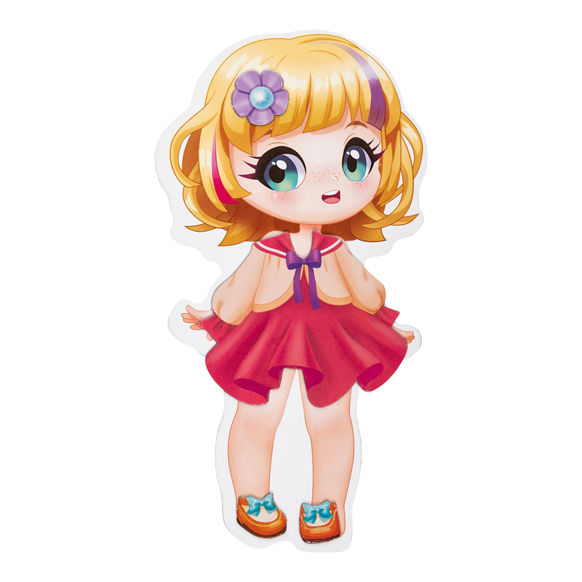 Игра магнитная "Одевашки. Алиса". Серия Магнитные истории (европодвес)