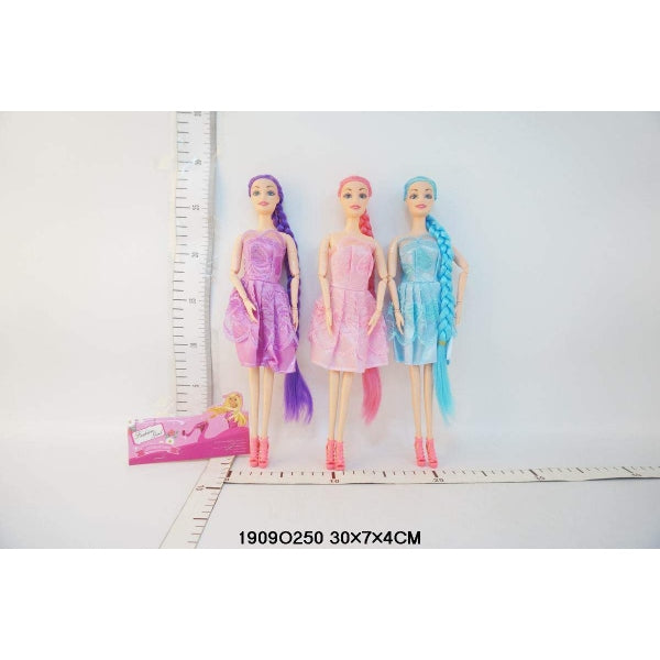 Кукла 29см, сгиб. руки, в ассорт. YS89F dans le paquet. dans le cor.2*180шт
