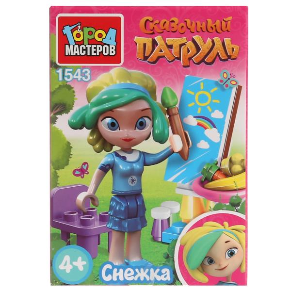 Сказочный патруль конструктор "город мастеров" сказочный патруль: мини набор со снежкой 30дет., в ко