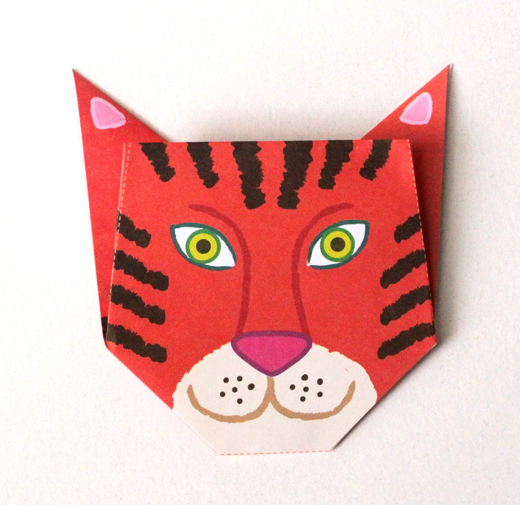 Набор для творчества. Оригами "Дикие зверята"