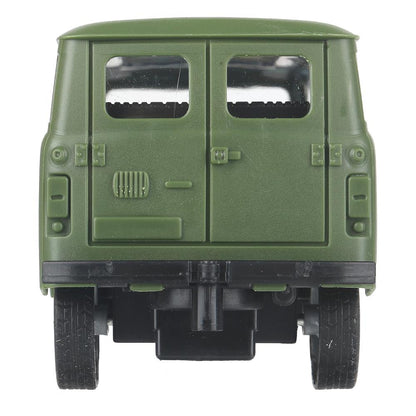 Машина пластик UAZ 452 12 см, инерц,двери,зеленый,кор. Технопарк в кор.2*60шт