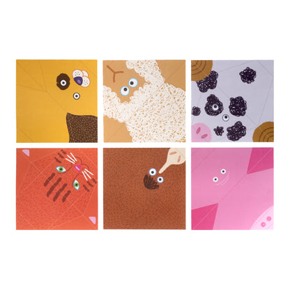 Набор для творчества. Оригами "Домашние зверята"