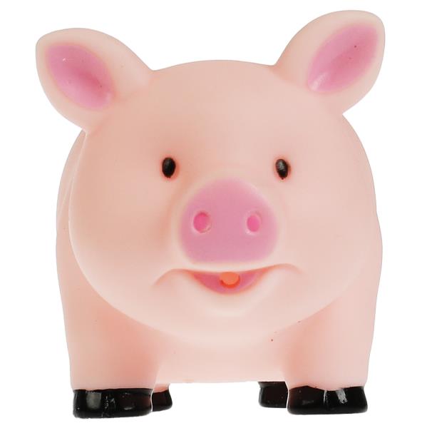 Игрушка для ванны свинка 1 шт. сетка, хенгтег КАПИТОШКА в кор.100шт