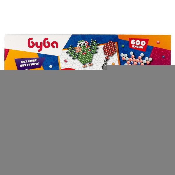Набор д/детского тв-ва БУБА аквамозаика 600 бусин МУЛЬТИ АРТ в кор.24шт
