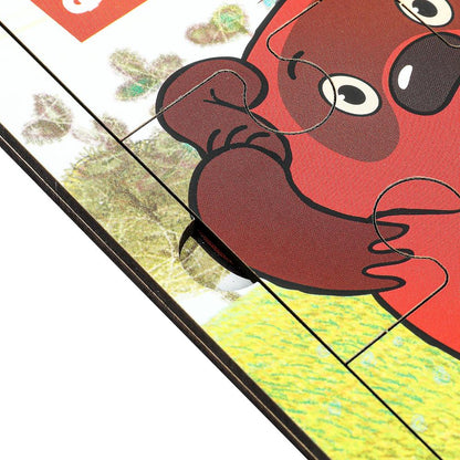 Игрушка деревянная пазл 15*15 см. СОЮЗМУЛЬТФИЛЬМ терм. пакет Буратино в кор.20шт