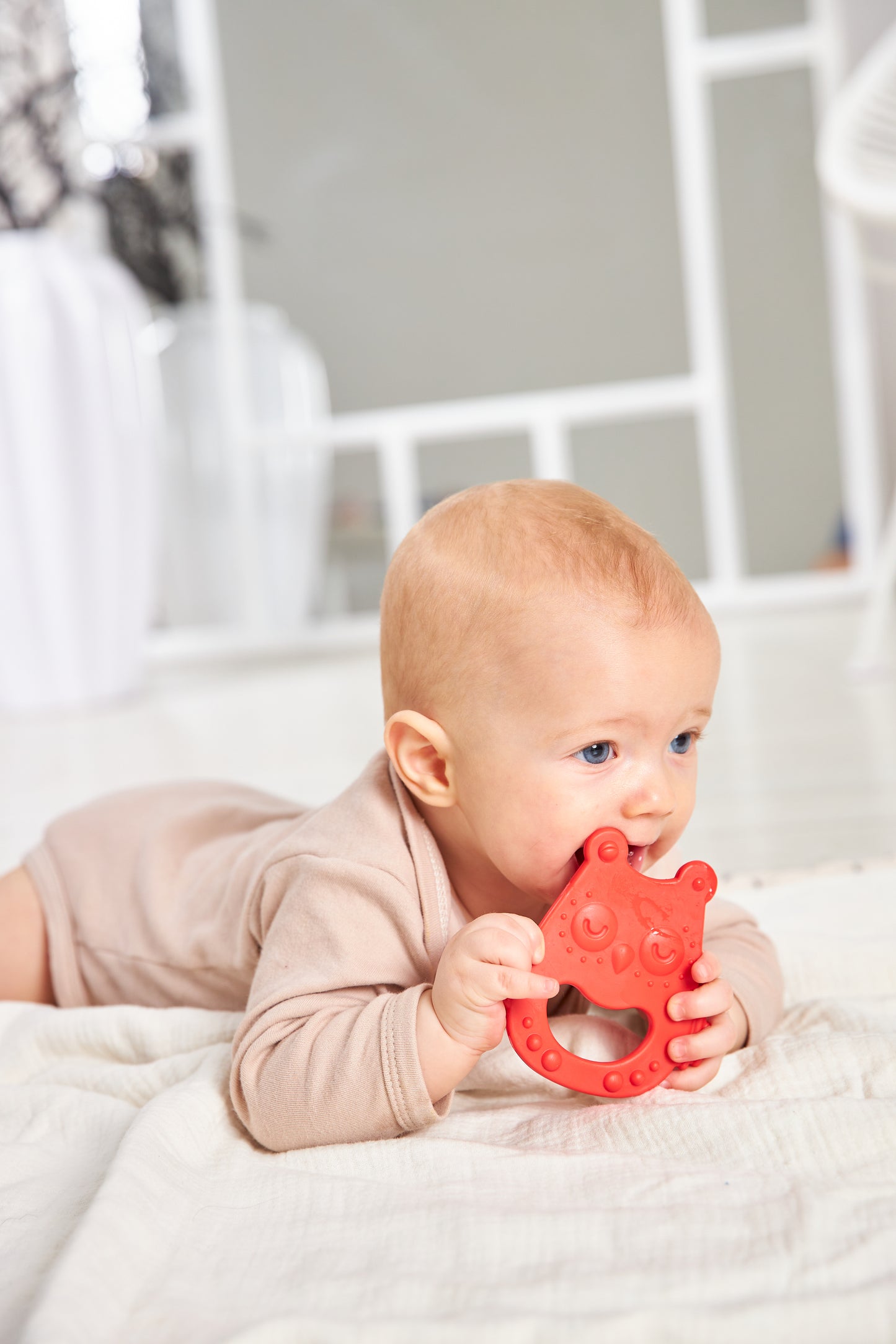Прорезыватели комплект "Зайка и Сова" Baby Toys