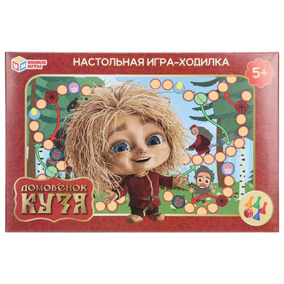 Домовёнок Кузя. Настольная игра-ходилка. 217х330х27 мм. Умные игры в кор.20шт
