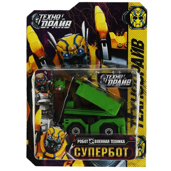 Transformateur de robot en technologie de l'eau, emballage 21,5*23*8 cm, ТЕХНОДРАЙВ dans la couleur 2*60