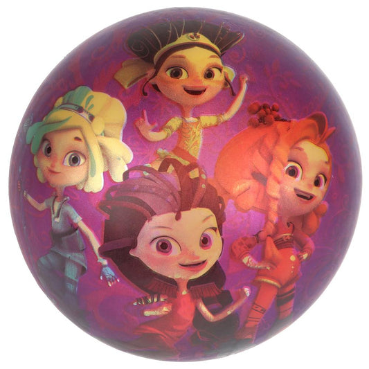 Мяч пвх 23 см "СКАЗОЧНЫЙ ПАТРУЛЬ" полноцвет, с блеском, в сетке ТМ "ИГРАЕМ ВМЕСТЕ" в кор.144шт